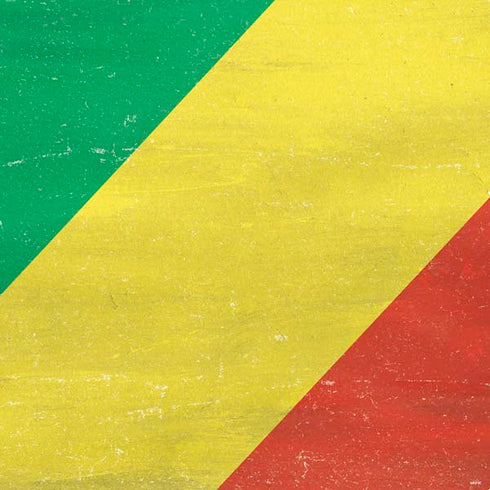 Republic of the Congo Flag Distressed PS4 Console and Controller Bundle Skin